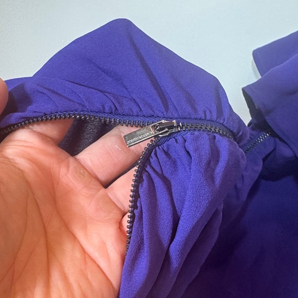 BCBGMaxAzria Asymmetrical Purple Dress - Picture 8 of 8